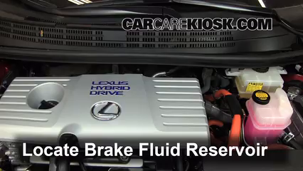 2011 Lexus CT200h 1.8L 4 Cyl. Brake Fluid Add Fluid